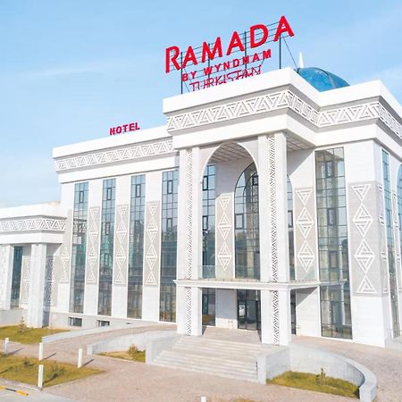 Hotel Ramada By Wyndham Turkistan Exterior foto